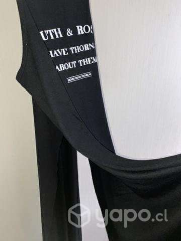 Polera vestido estampado - Imagen 3