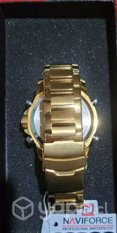 Reloj Militar Naviforce Dorado