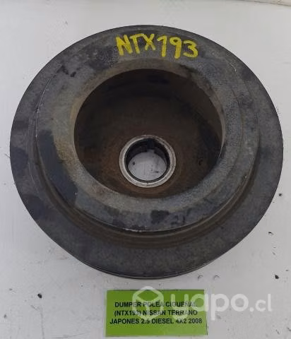 Dumper Polea Cigüeñal (NTX193) Nissan Terrano Japo