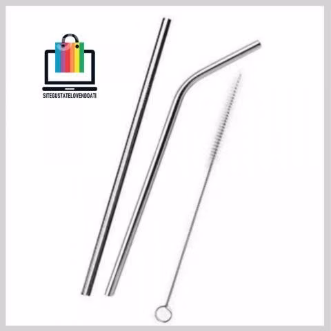 Set 2 Bombillas y Limpiador Acero Inoxidable Reuti