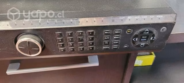 Dvr samsung con disco duro + 6 camaras con sus cab