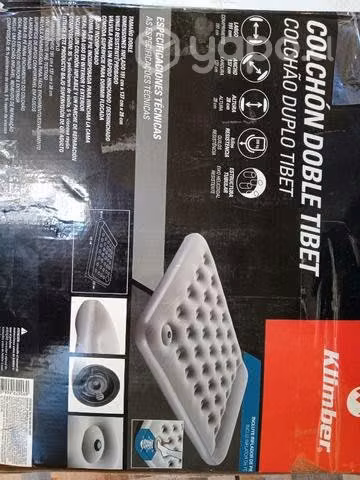 Colchón inflable con bomba