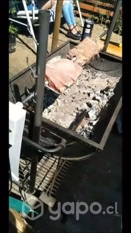 Asador tridente mecanico MOLLER