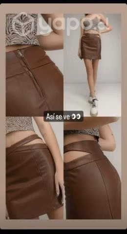 Faldas Nuevas de Cuero