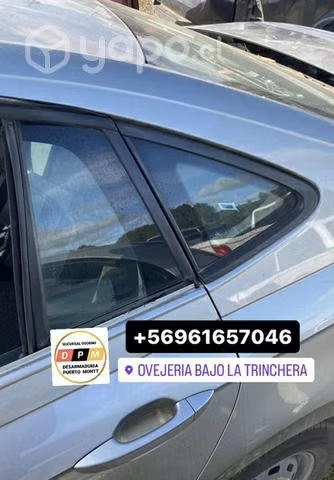Pequeños vidrios traseros - volkswagen virtus 2018