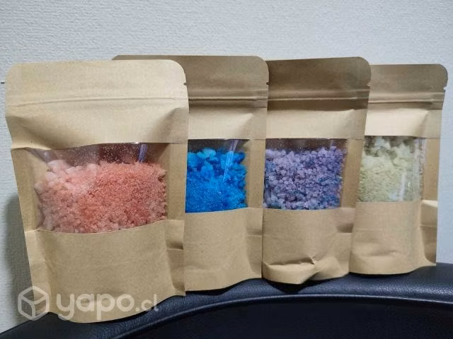 Sales de baño, recuerdos