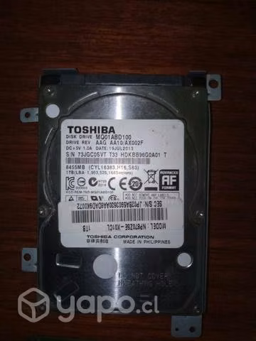 disco duro interno de notebook 1tb