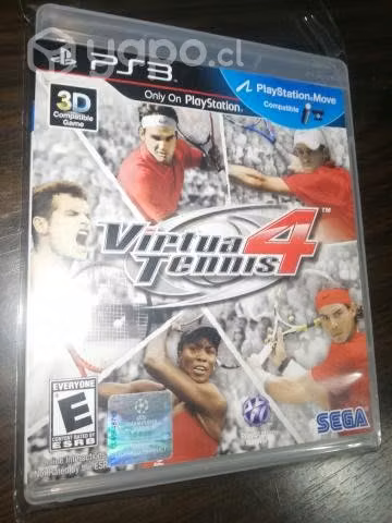 Virtua tennis 4. ps3. hablado en español.