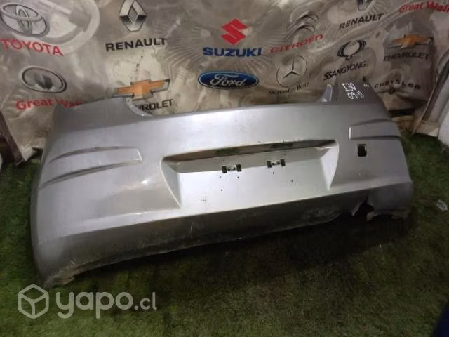 Parachoque trasero hyundai i30 2009 11 gris detall