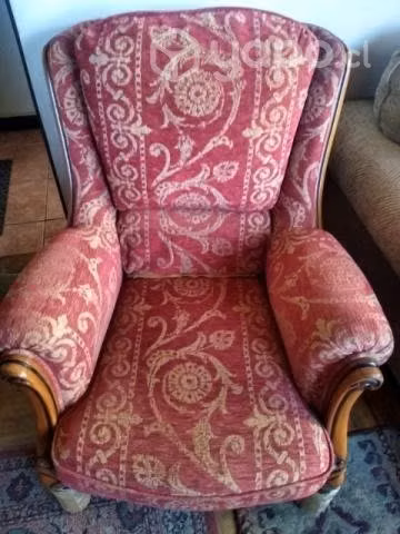 2 hermosas poltronas de madera americana - Imagen 4