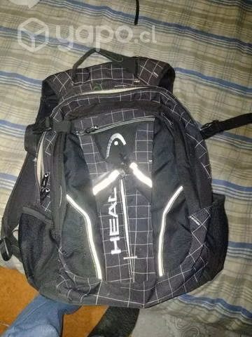 Mochila usada, marca HEAD ORIGINAL - Imagen 2