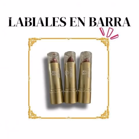 LABIALES EN BARRA NUEVOS Y SELLADOS lucky lyli
