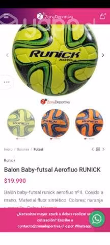 Equipo completo de fútbol