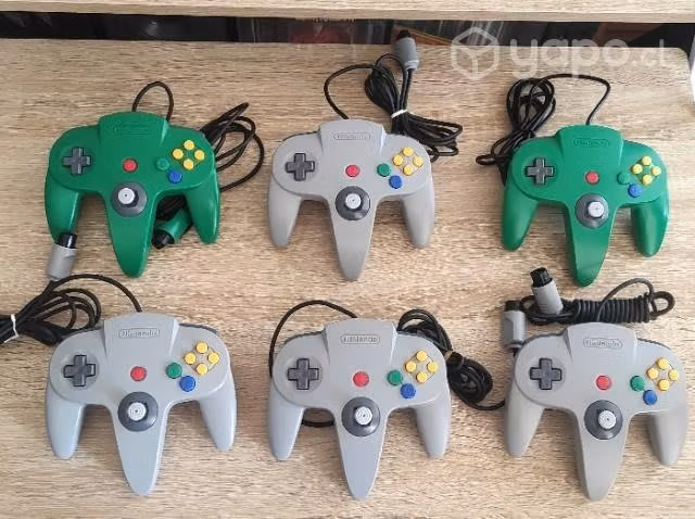 Controles nintendo 64 originales 10/10