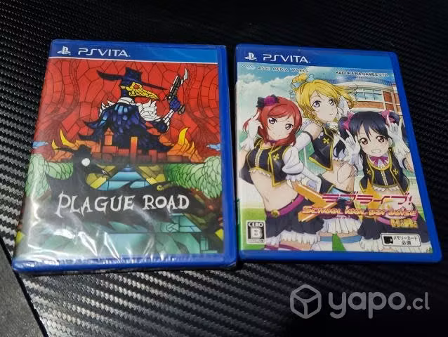 Plague Road & Love Live Bibi PS Vita