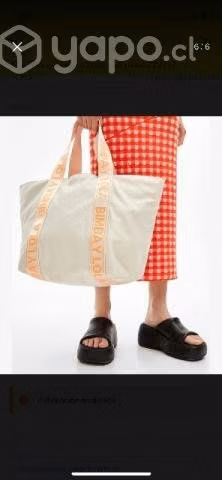 XL Shopper nylo blanco