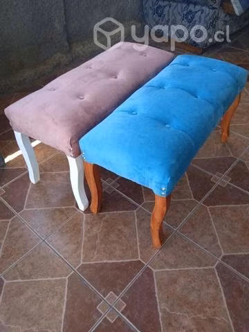 Banquetas estilo Normando Capitone - Imagen 5