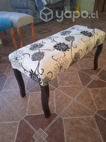 Banquetas estilo Normando Capitone - Imagen 6