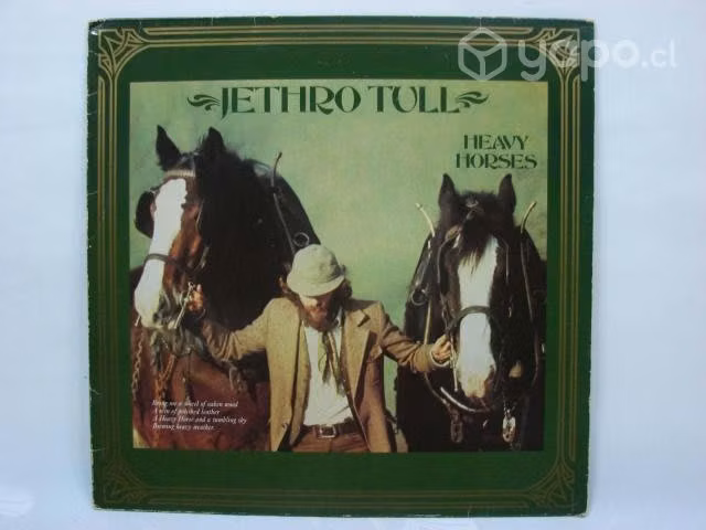 Vinilo Jethro Tull Heavy Horses 1980 Alemania Ed