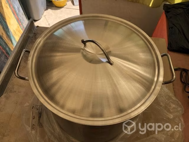 Fondos de acero inoxidable 50 litros, nuevos