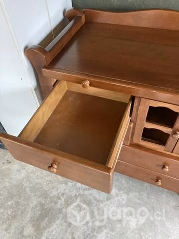 Mudador de madera. Excelente estado