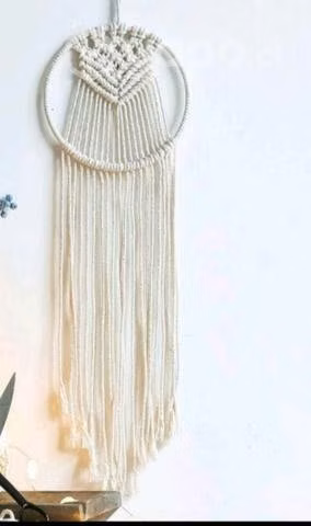 Decoración en macrame