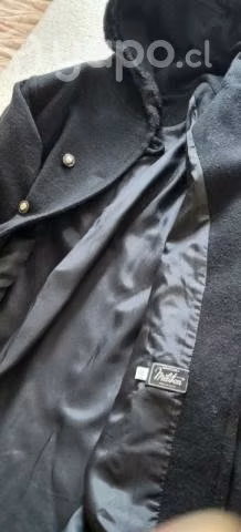Abrigo negro talla Xl - Imagen 2