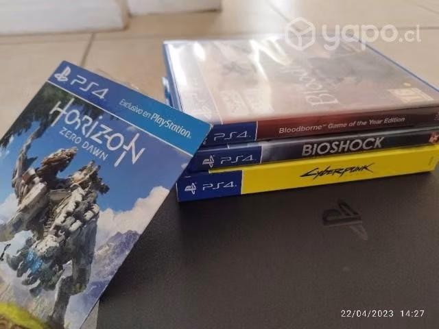 Playstation 4 Slim 500Gb + 4 juegos (PS4 Slim)