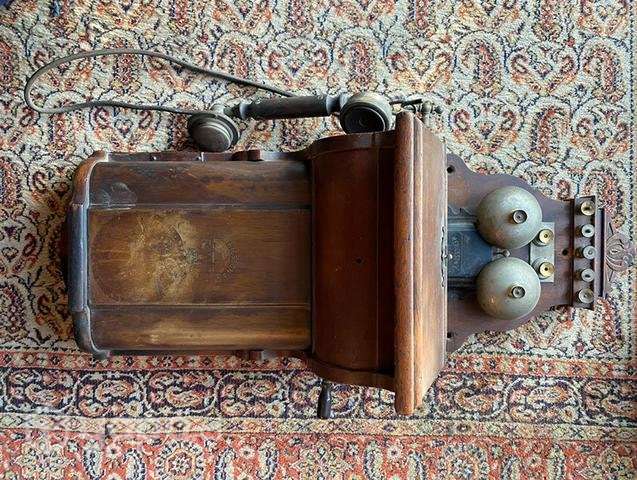 Antiguo teléfono salitrera Ericsson impecable esta - Imagen 6