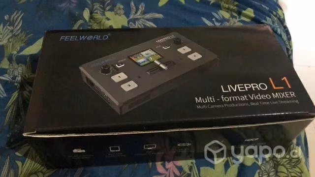 Mezclador Switcher Fellworld Livepro L1