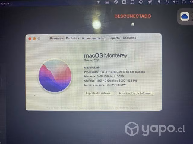 MacBook Air 2017 - Imagen 3