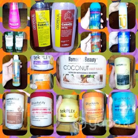 Lote de productos capilares