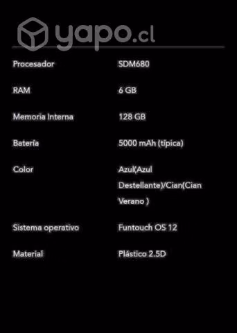 Teléfono nuevo marca ViVO y 22 s - Imagen 6