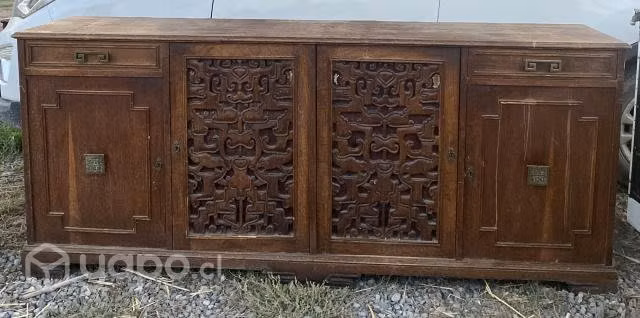 Mueble antiguo de madera - Imagen 2