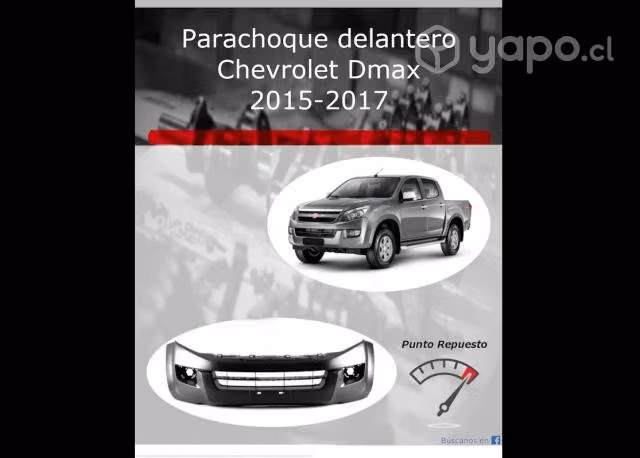 Parachoque delantero Chevrolet Dmax 2015-2017