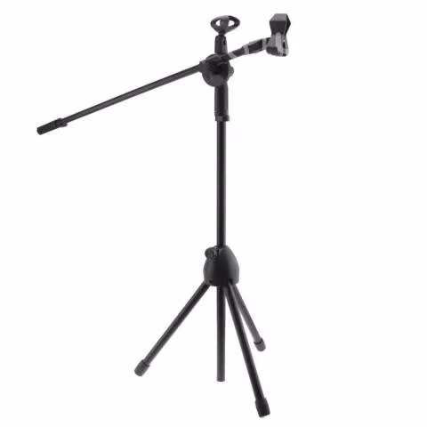 Atril Pedestal Micrófono Con Boom Ajustable 1.5 Me - Imagen 4