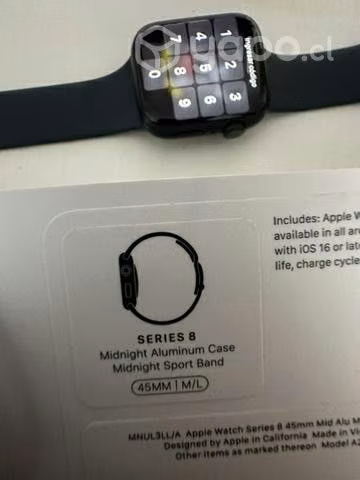 Apple Watch Serie 8 45mm GPS conversable - Imagen 3