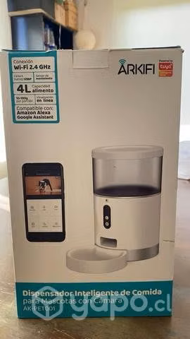 Dispensador de comida para mascotas automático