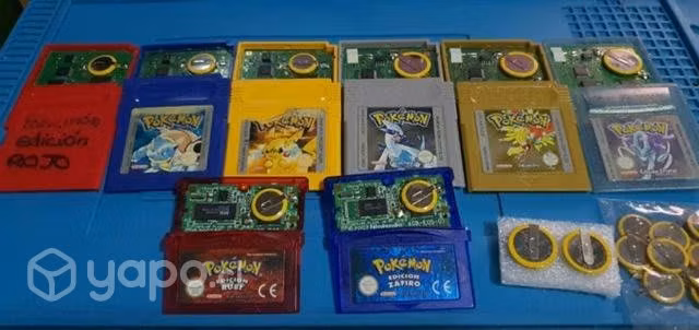 Pila CR1616 para cartucho gameboy