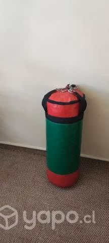 Saco de box + soporte techo