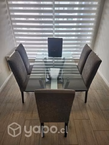 Mesa de comedor de 6 sillas