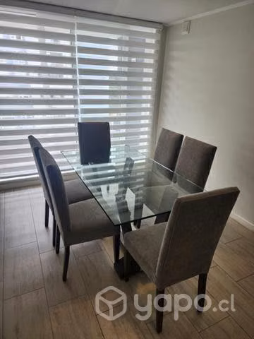 Mesa de comedor de 6 sillas