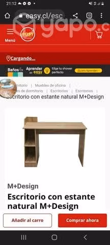 Escritorio melamina gris - Imagen 3