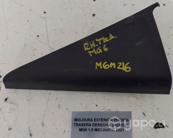 Moldura Exterior Puerta Trasera Derecha (MGM216)