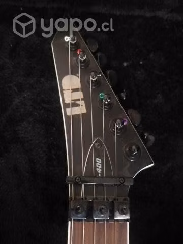 El ESP LTD M-400 Black Satin
