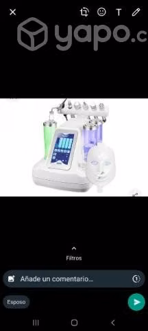 Hidrofacil poco uso 7 en 1 con mesa