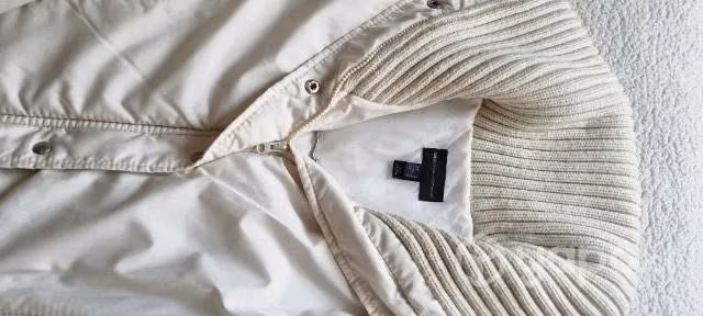 Parka larga. MNG talla M, beige - Imagen 2