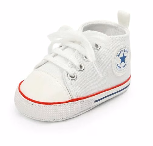 Zapatillas estilo Converse bebé - Imagen 3