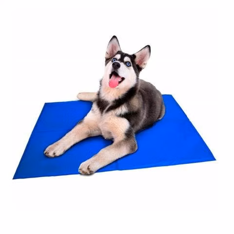Manta de Enfriamiento para Mascotas Azul 40x50 cm