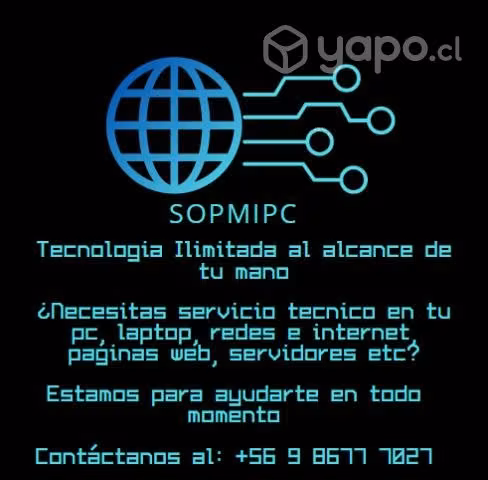 Servicio Técnico computadoras, laptops etc